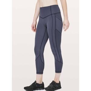 Lululemon All The Right Places Crop II Legging *23" Cadet Blue size 4